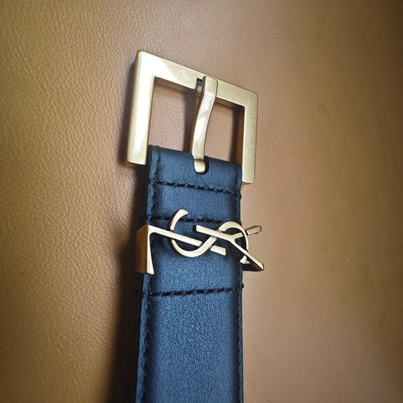 Saint Laurent Monogram Belt main image 4
